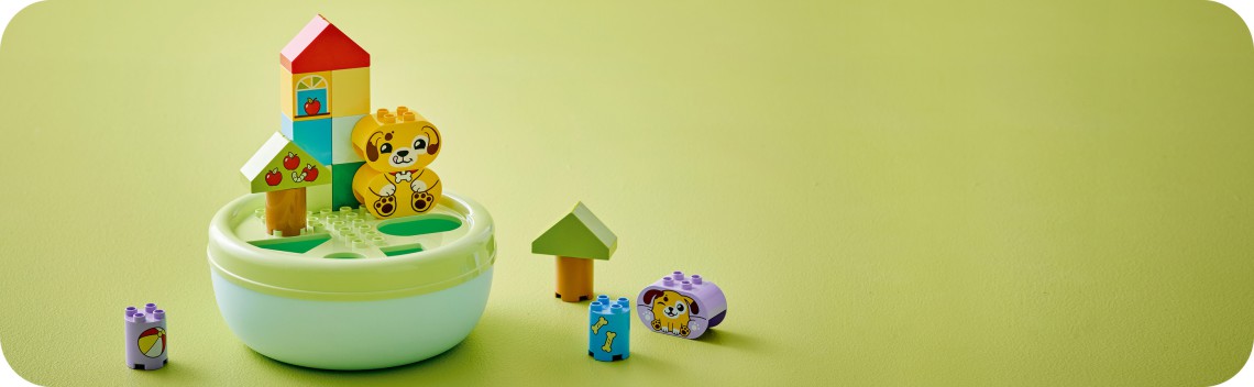 Набір конструктора для віку 2 - 4 роки LEGO Duplo Сортувальник фігур: будинок для цуценят