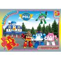 Пазл G-Toys Робокар Полли 35 элементов RR067431