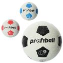М'яч футбольний Prof1 розмір 4, гума Grain, Profiball, 3 кольори, сітка VA-0008