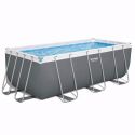 Басейн каркасний Bestway прямокутний 412х201х122 см фільтр-насос 56457