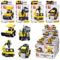 Конструктор SLUBAN Builderстройтехника, 4 вида M38-B0592