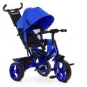 Велосипед трехколесный Turbotrike с ручкой, синий M 3113-14