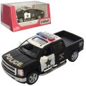Машинка Kinsmart Chevrolet Silverado Police инерционная металлическая KT5381WP