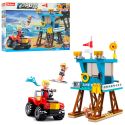 Конструктор SLUBAN Town Спасательная станция M38-B0670