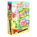 Настільна гра PRIME 3D Selfies динозаври, 3D картки 26501