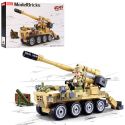 Конструктор SLUBAN Model Bricks Военный вездеход для штурма M38-B0751