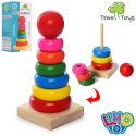 Деревянная игрушка Tree Toys Пирамидка MD 2272