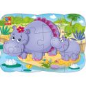Магнитные пазлы Vladi Toys Бегемотики VT3205-76
