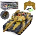 Танк радиоуправляемый Limo Toy, 2,4G, подвижная кабина, 2 цвета M 5524