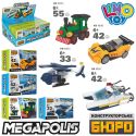 Конструктор Limo Toy транспорт, 4 вида KB 121