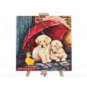 Картина по номерам Danko Toys Собаки KpN-40х40-02-07
