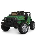 Електромобіль дитячий Bambi Racer джип на радіокеруванні темно-зелений M 4557EBLR-10