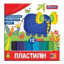 Пластилін 1Вересня Zoo Land, 12 кольорів, 240г, Україна 540586