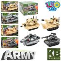 Конструктор Limo Toy танк, 4 вида KB 185