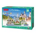 Тривимірний пазл CubicFun City Line Bavaria MC267h