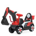 Электромобиль детский Bambi Racer трактор, красный M 4617L-3
