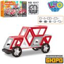 Конструктор магнитный Limo Toy Транспорт KB 1017