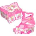 Шкатулка Jewelry Box заводная, зеркало под крышкой BF-512-D12