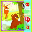 Пазл G-Toys Лесные жители 16 частей LR03