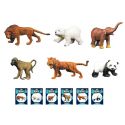 Животное Zhongjieming Toys дикое, 6 видов Q9899-ZJ40