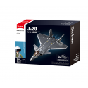 Конструктор SLUBAN Model Bricks Истребитель J-20 M38-B1187