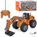 Будтехніка на радіокеруванні, USB, 1:20, гумові колеса, 2 види JT370-71