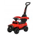 Каталка-толокар Bambi Racer 2в1 с родительской ручкой, красный M 4845-3
