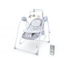 Шезлонг-гойдалка 2в1 EL CAMINO Emma сіра ME 1076 Soft Gray