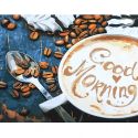 Картина по номерам Strateg Кофе Good Morning GS099
