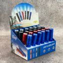 Фонарик светодиодный 1led 9.5*1.8 см (без батареек 1 шт. *АА) WEP10127-28