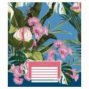 Тетрадь для записей 1 Вересня А5, 36 листов, линия, Floral series 766419