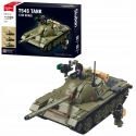 Конструктор SLUBAN Model Bricks танк M38-B1135