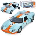 Машина металлическая, Ford GT, 1:24, резиновые колеса. 79641