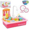 Детская кухня Limo Toy мойка, духовка, плита, посуда, продукты WD-Y42