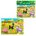 Мягкие пазлы Vladi Toys Малыш сможет Ферма VT1102-18