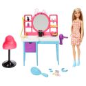 Игровой набор Barbie Fashion & Beauty Парикмахерский салон HKV00