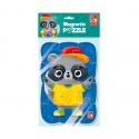 Магнитные пазлы Vladi Toys Малыш сможет Енот VT3205-91