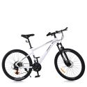 Велосипед Prof1 білий MTB 2605-2