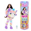 Кукла Barbie Cutie Reveal Цветные пушистики Зебра HRK39