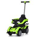 Каталка-толокар Bambi Racer с родительской ручкой, зеленый M 5781EL-5
