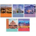 Тетрадь для записей 1 Вересня А5, 60 листов, клетка New city voyage 767396