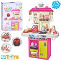 Дитяча кухня Limo Toy мийка, духовка, плита, посуд, продукти 16890B