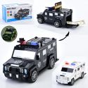 Машина поліція, сейф з кодом, затягує купюри, 2 кольори WF-3018