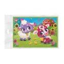 Мягкие пазлы Vladi Toys Коровка и овечка VT1104-23