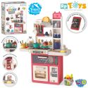Детская кухня Limo Toy мойка, духовка, плита, посуда, продукты 889-236