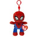 Мягкая игрушка-брелок TY Marvel Человек-паук 34010