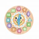 Дерев'яна іграшка-сортер Tookytoy Годинник TL675N