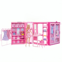 Стильная гардеробная Barbie Family с куклой HXD58