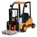 Электромобиль детский Bambi Racer погрузчик на радиоуправлении желтый M 5989BLR-6