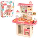 Дитяча кухня Dream Kitchen мийка, духовка, плита, посуд, продукти 688-8